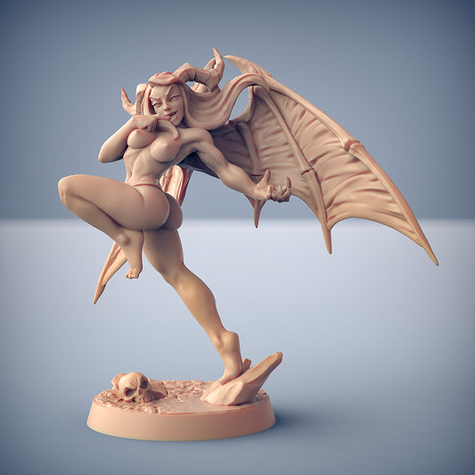Aya the Lust Demon [Pin Up] with scenic base