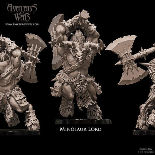 Minotaur Lord with Great Axe
