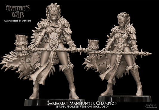 Barbarian Manhunter Champion