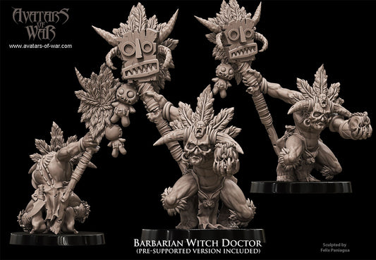 Barbarian Witch Doctor