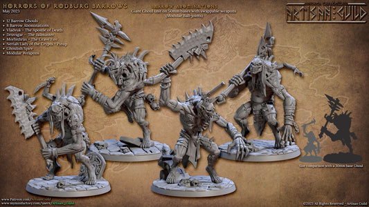 Barrow Abominations with Weapons (4x warriors)