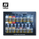 Vallejo Model Air Basic Colours Set (x16)