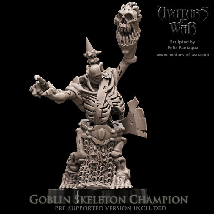 Goblin Skeleton Champion I