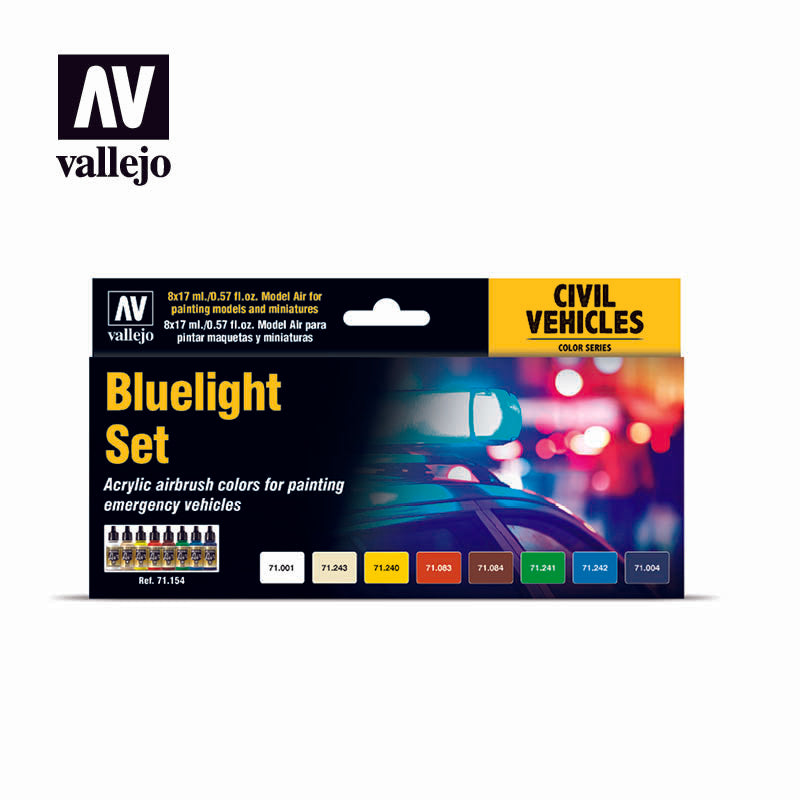 Vallejo Model Air Bluelight Set
