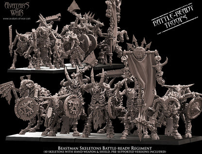 Beastman Skeletons Regiment