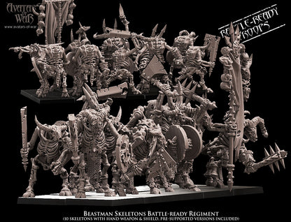 Beastman Skeletons Regiment