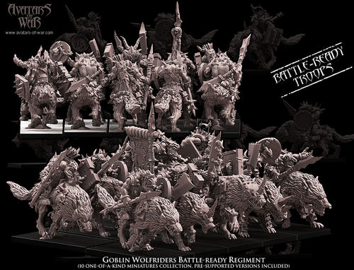 Goblin Wolf Rider Regiment