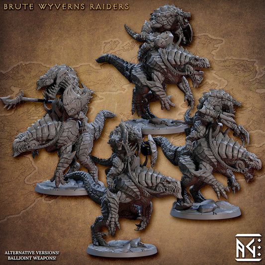 Brute Wyvern Riders II (4x warriors)