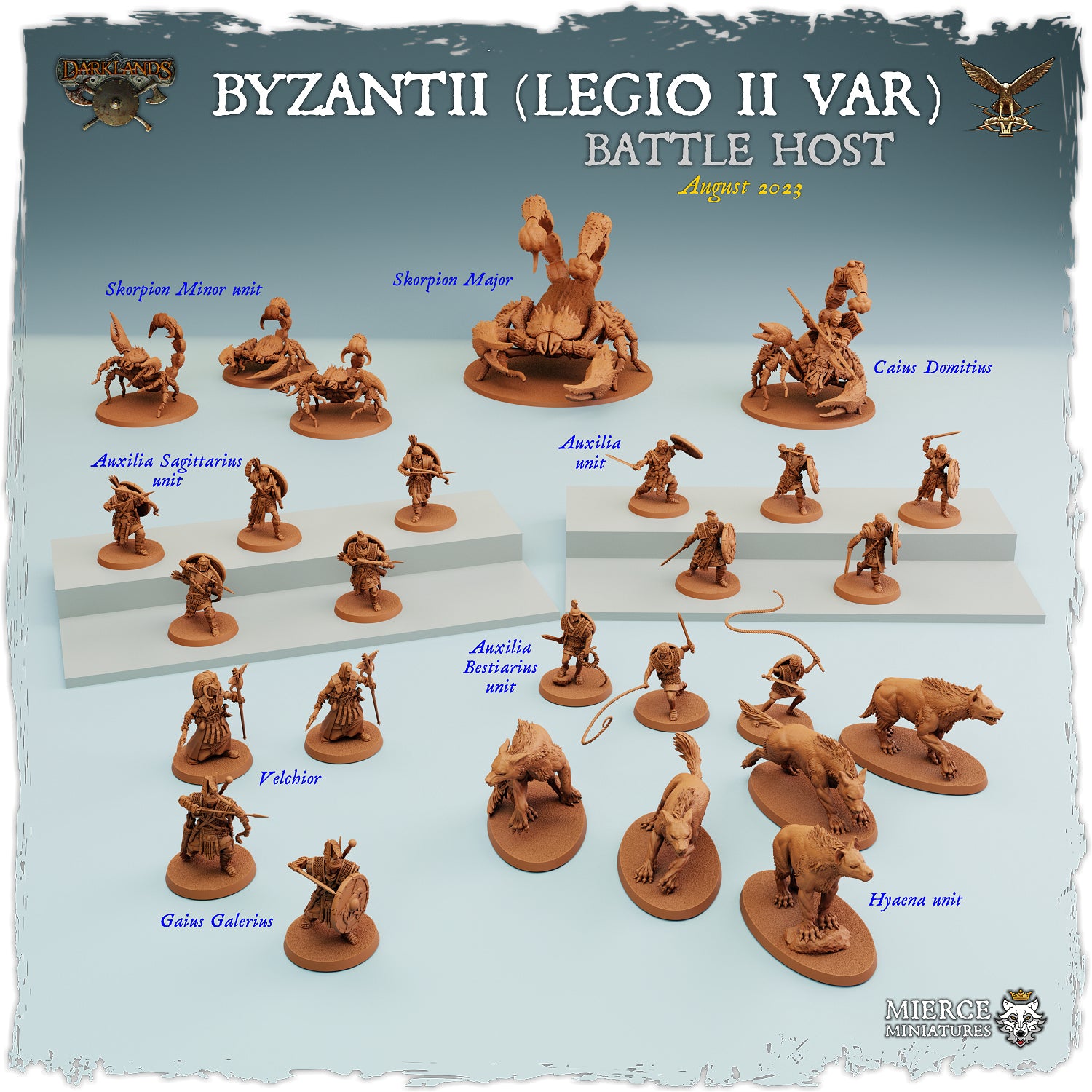 Byzantii (Legio II Var) Auxiliarius Battle Host [digital]