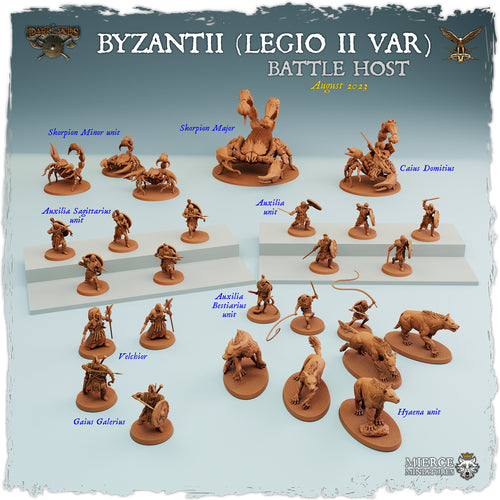 Byzantii (Legio II Var) Auxiliarius Battle Host [digital]