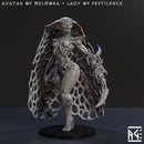 Avatar of Melmora the Lady of Change and Pestilence with Veil