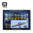 Vallejo Model Air Camouflage Colours and Ultra Airbrush Set