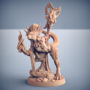 Coaxoch the Duchess, Lizardmen Beauty [Pin Up] with scenic base