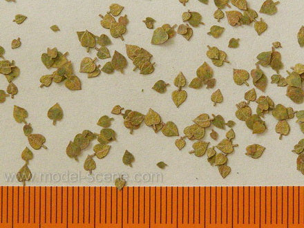 Model Scene - L4-103 - Medium Autumn Lime Leaves