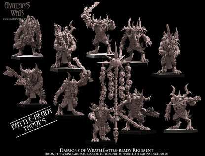 Daemons of Wrath Regiment