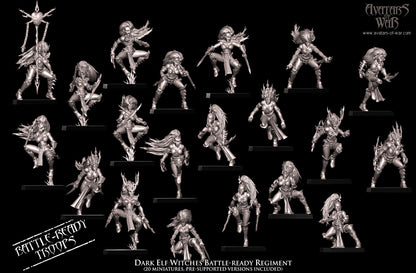 Dark Elf Witches Regiment