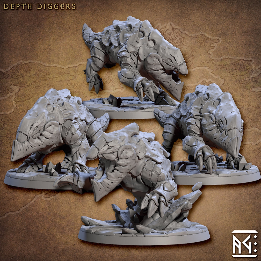 Depth Diggers (4x warriors)