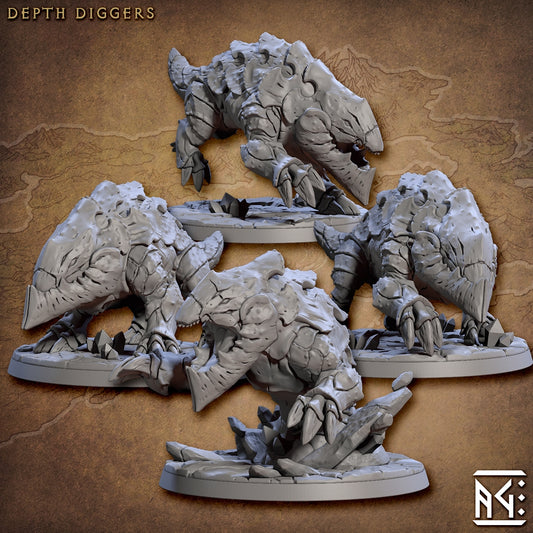 Depth Diggers (4x warriors)