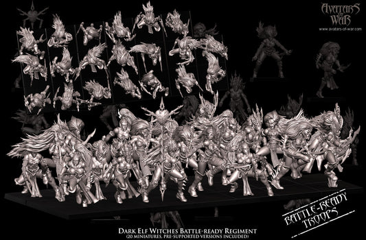 Dark Elf Witches Regiment