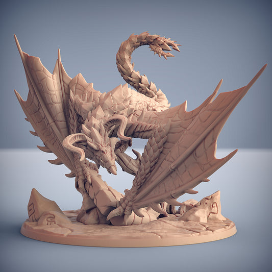 Dragonpeak Wyvern with scenic base