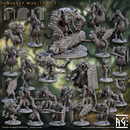 Ironkeep War Trolls Battle Set with scenic bases