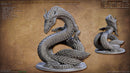 Eldormr the Fire Linnorm with scenic base