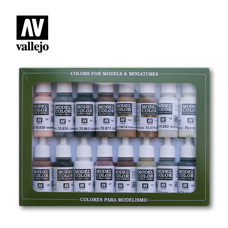 Vallejo Model Color Equestrian Colors Set