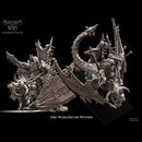 Orc Warlord on Wyvern with Axe and Shield