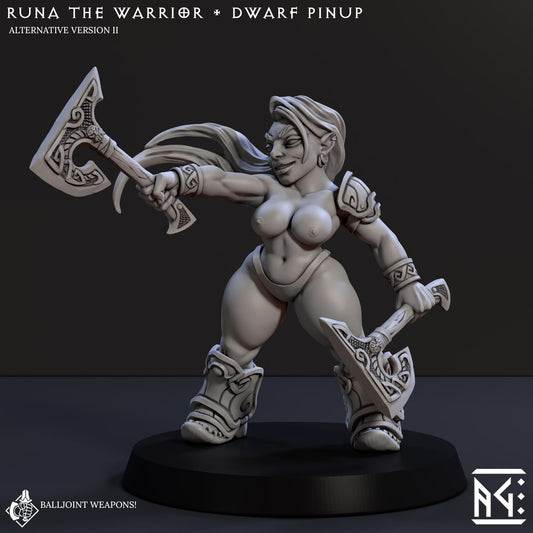 Runa the Dwarven Beauty [Pin Up]