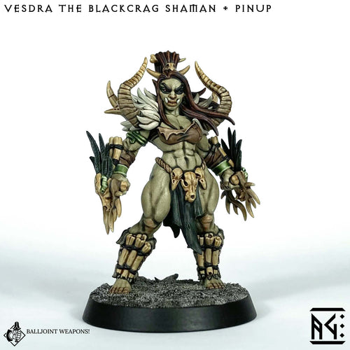 Vesdra, the Blackcrag Shaman