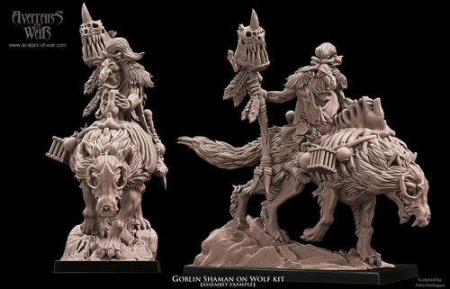 Goblin Shaman on Wolf I