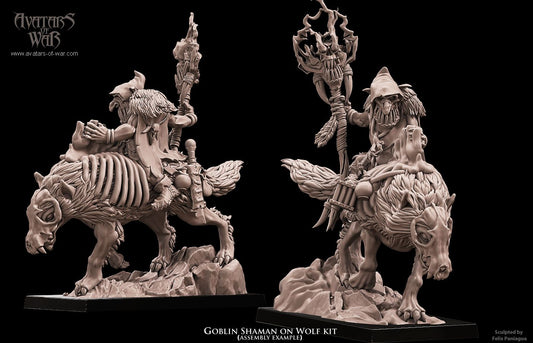 Cave Goblin Shaman on Wolf I