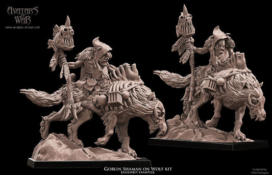 Cave Goblin Shaman on Wolf II