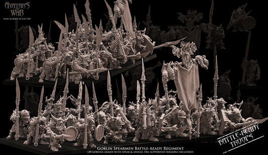 Goblins with Spears Regiment