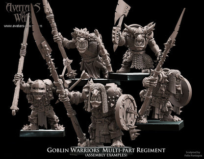 Goblin Warriors Multi-Part Regiment