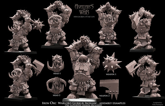 Gurkur Ironjaw, Black Orc Warlord