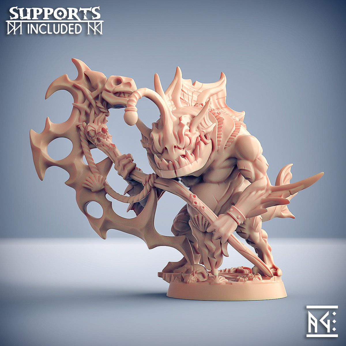 Pope Blobulblà with scenic base