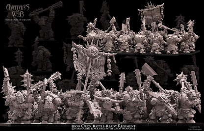 Great Weapon Black Orc Regiment