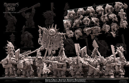 Great Weapon Black Orc Regiment