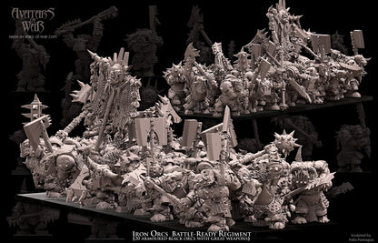 Great Weapon Black Orc Regiment