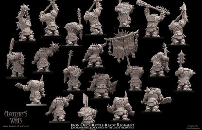 Great Weapon Black Orc Regiment