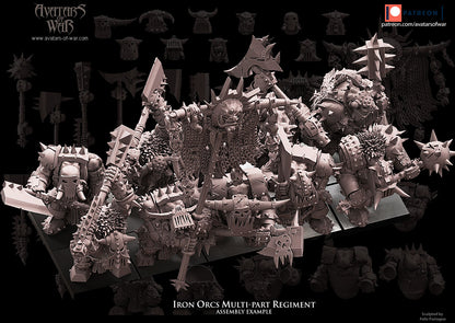 Great Weapon Black Orc Multi-Part Regiment