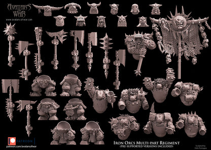 Great Weapon Black Orc Multi-Part Regiment
