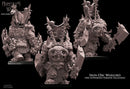 Black Orc Warlord with Two Axes