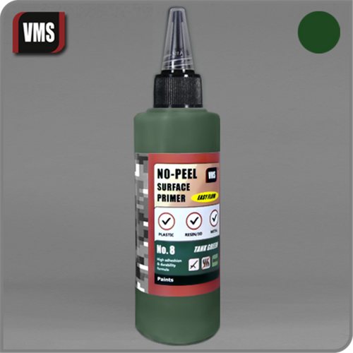 VMS No-Peel Primer Tank Green (100ml)