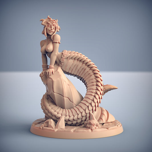 Princess Kseerix, Maneater Nagarots Beauty [Pin Up] with scenic base