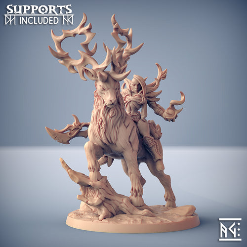 Endelshar Oakrage on Forest King with scenic base