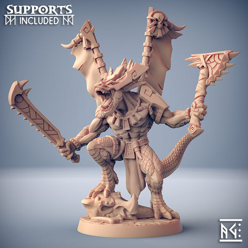 Xol'Toa the Goldmaw Prince with scenic base