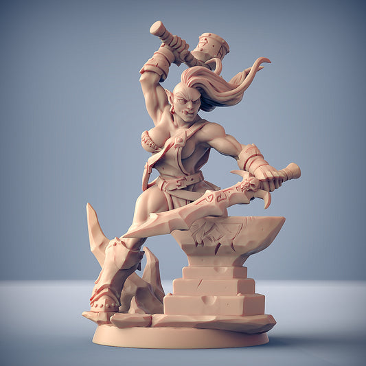 Logranna Helforge [Pin Up] with scenic base