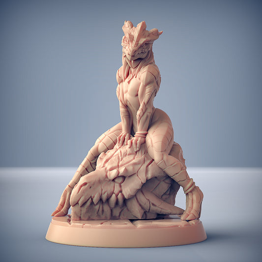 The Lusty Draconian Maid, Dragonguard Beauty with scenic base